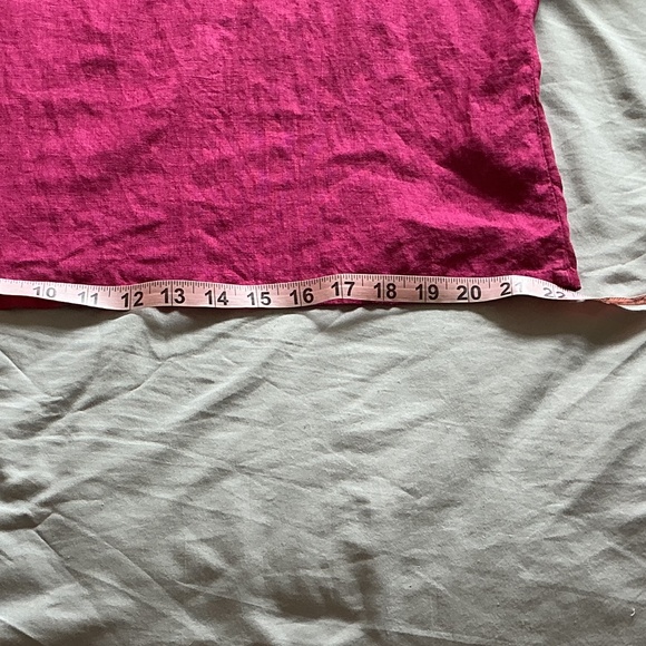 Linen top(pink) - Picture 6 of 9